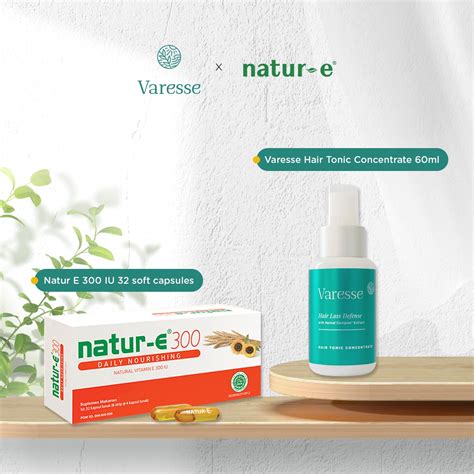 Jual Varesse Hair Tonic Concentrate Vitamin Natur E Iu Soft