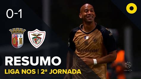 SC Braga 0 1 Santa Clara Resumo SPORT TV YouTube