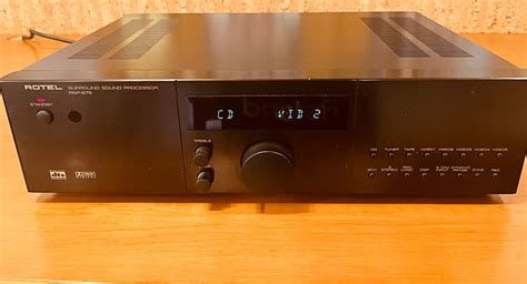 Rotel Surround Sound Processor Preamp Rsp Classic Reverb