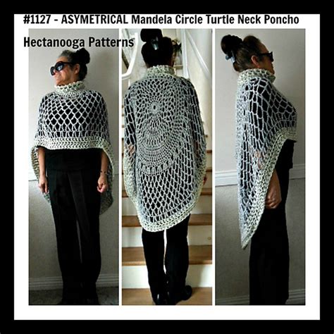 Ravelry 1127 Asymmetrical Poncho Pattern By Emi Harrington