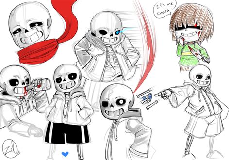 Undertale - Sans Sketches by zeldaprincessgirl100 on DeviantArt