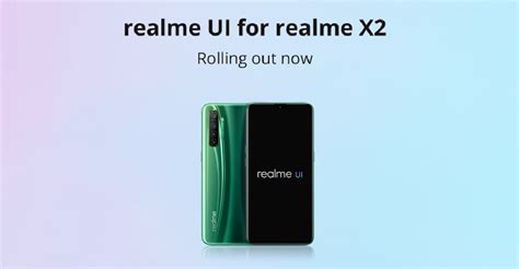 Realme X2 obtient Realme UI avec la mise à jour Android 10 tout ce