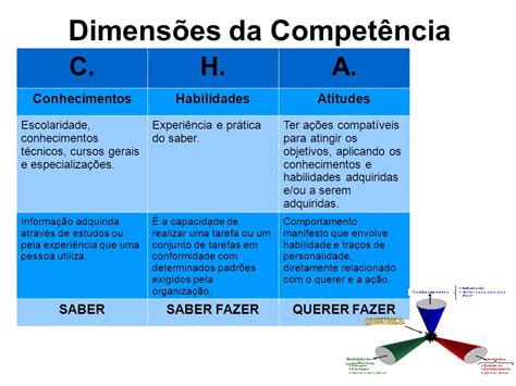 Ser Competente Significa Então Ter Conhecimentos Habilidades E Atitudes