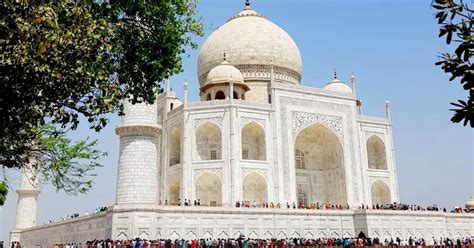 Privat Taj Mahal Guidet Tur Fra Delhi Med Billetter GetYourGuide