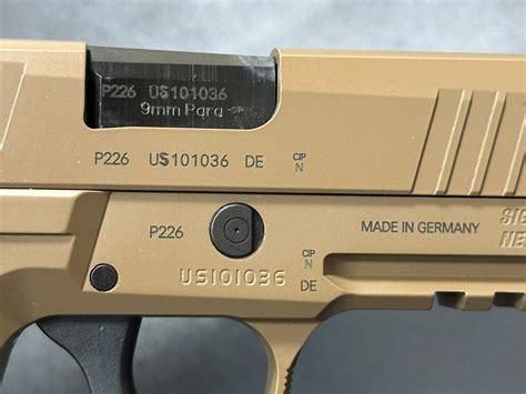 Sig Sauer P226 X 5 Tactical Fde Luxus Capital