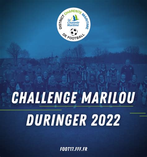 ES Saintes Football Challenge Marilou Duringer ES Saintes Football