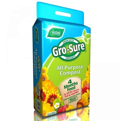 Westland Gro Sure All Purpose Compost 10lt