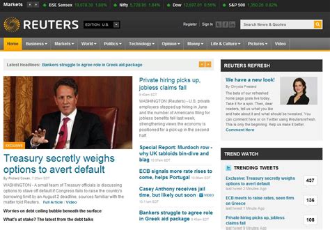 Reuters Starts Sending Web Traffic Data To Editorial Staff Talking