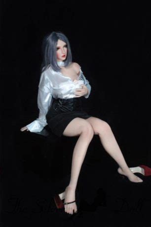 ElsaBabe Cm Ft Small Large Breasted Silicone Sex Doll The Silver Doll