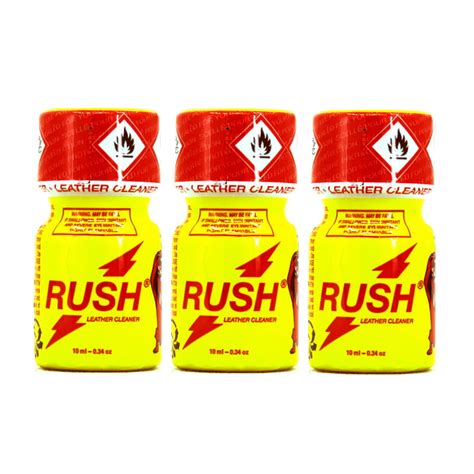 Poppers Rush 3 x 10 ml | 20% de réduction