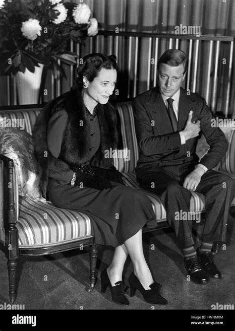 Duke And Duchess Of Windsor At The New York Waldorf Astoria In October