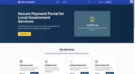 Secure Payment Portal for Local Government | Devpost