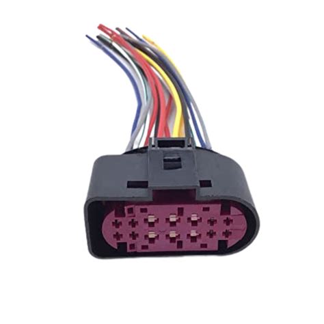 Headlight Xenon Lamp Plug Connector 14 Pin 1J0973737 Compatible with V