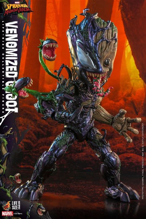 Groot Gets Venomized With New Life Size Figure From Hot Toys
