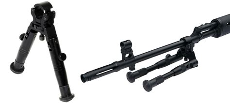 Asg Universal Barrel Bipod Small 17475 Barrel Mount E Aerovologr