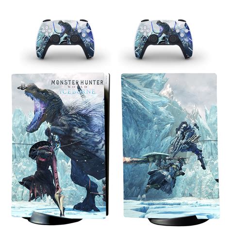 Monster Hunter World Iceborne Ps5 Digital Edition Skin Sticker Decal