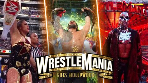 WWE WrestleMania 37 Early Match Card Prediction WWE WrestleMania 2021