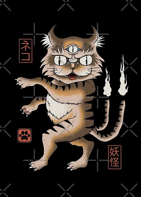 Yokai Cat By Vincenttrinidad Redbubble