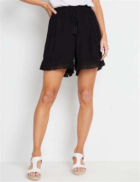 Rivers Textured Tassel Hem Short Rivers Australia