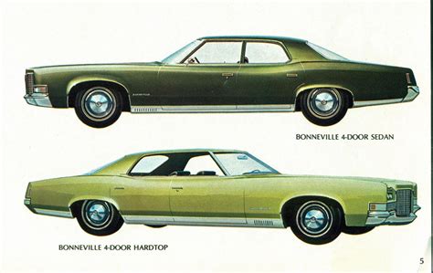 1971 Pontiac Bonneville 4 Door Hardtop and Sedan | Pontiac bonneville, Pontiac, Bonneville