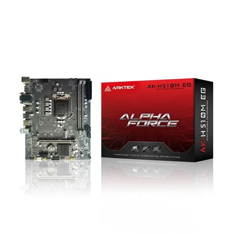 PLACA MAE ARKTEK INTEL DDR4 LGA 1200 AK H510M EG LojasCom