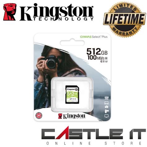 Kingston Canvas Select Plus Sd Gb Class Sd Memory Card Sds