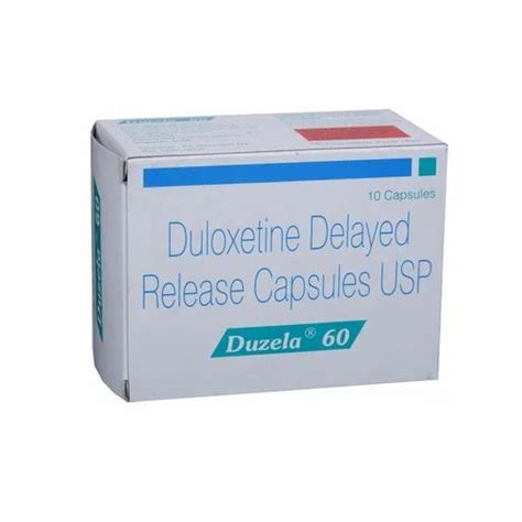 Duloxetine Mg Duzela Mg Capsule Sun Pharmaceutical Industries