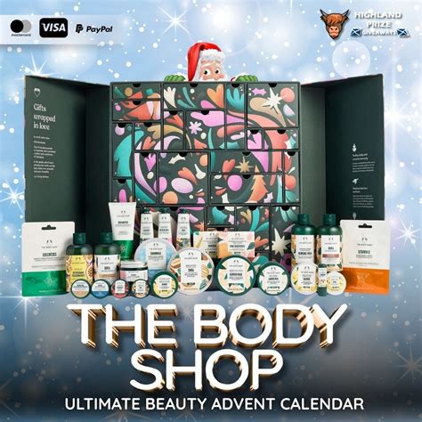 THE BODY SHOP ULTIMATE BEAUTY ADVENT CALENDAR – Highland Prize Giveaways