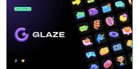 Glaze D Icons Free Sample Community Figma Community