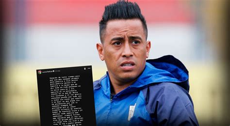 Christian Cueva rompe el silencio con nuevo comunicado Le pido perdón