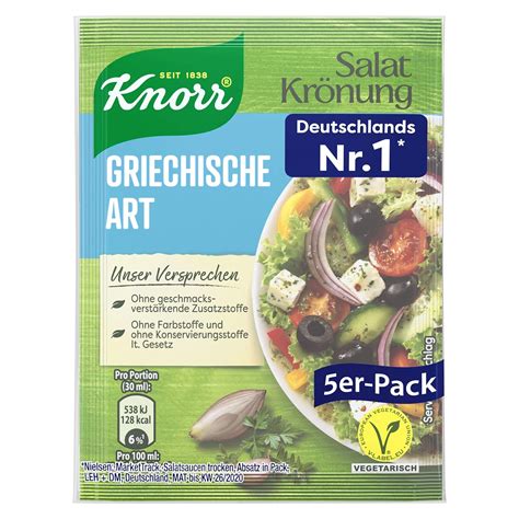 Knorr Salatkrönung Griechische Art Für Leckeres Salatdressing Mit