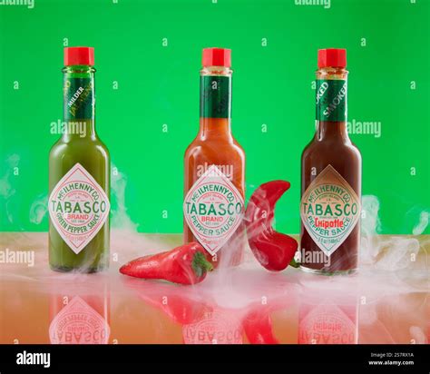 Tabasco Hot Sauce Tabasco Green Pepper Sauce Chipotle Tabasco Sauce Tabasco Pepper Sauce