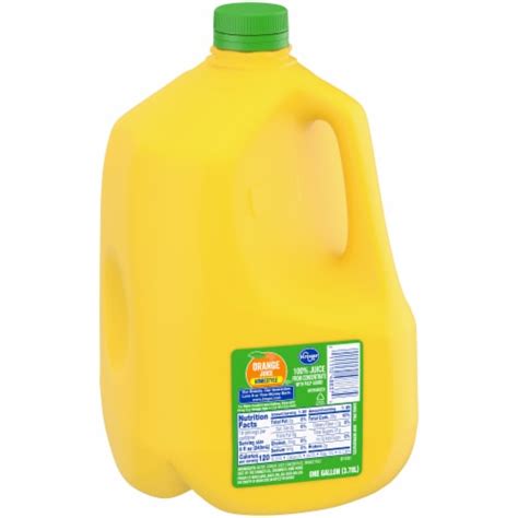 Kroger 100 Orange Juice From Concentrate Homestyle With Pulp 1