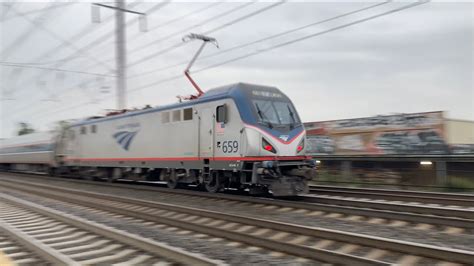 Amtrak And Nj Transit Northeast Corridor Nec Morning Rush Hour Action