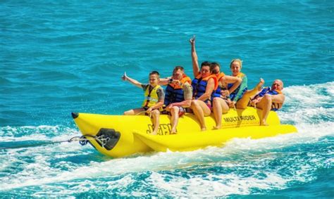 Banana Boat Rides At South Padre Island Texas