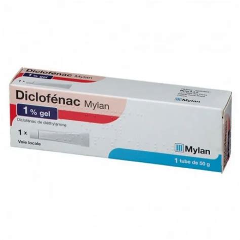 Diclofenac Viatris 1 Gel Format 100g Anti Inflammatoire Articulaire