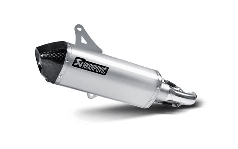 Echappement Slip On Akrapovic Inox Vespa Gts Et Gtv 125 250