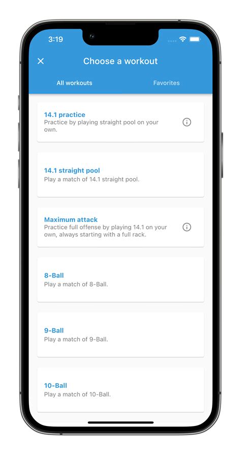 BilliardManager - Improve your pool billiards game