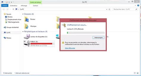 Bitlocker To Go Comment Chiffrer Crypter Sa Cl Usb Disque Dur