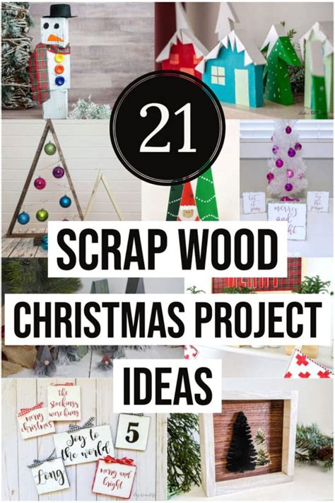 21 Easy Scrap Wood Christmas Projects For 2020 Anika S DIY Life