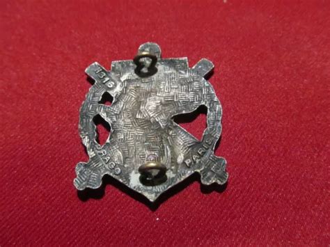 INSIGNE 2 Eme Rac Regiment Artillerie Coloniale Drago Paris EUR 12 00