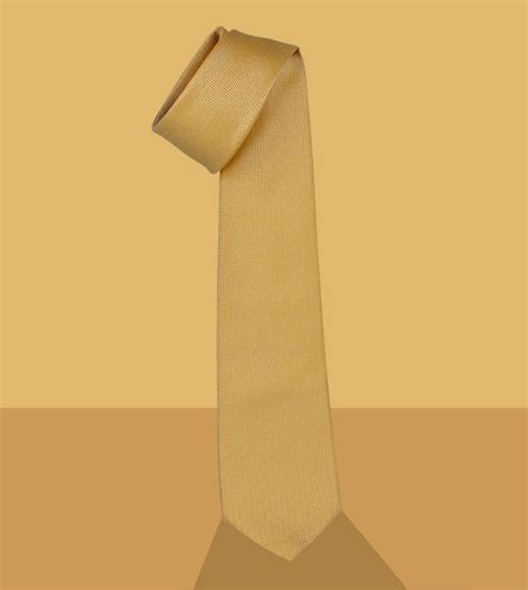 Esclusivo Italiano Seven Fold Tie Venezia Giallo Fold Silk Ties