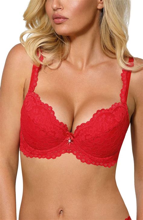 Amazing Stylist Red Push Up Bra Buy Lingerie Online Amarielle