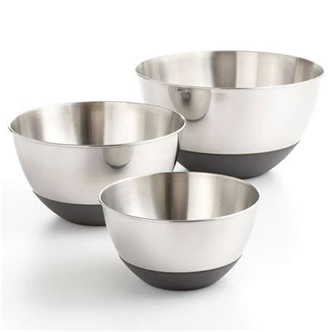 Martha Stewart Collection Nonstick Mixing Bowls, Set Of 3 | Mixing ...