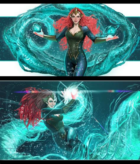 So I Discovered I Really Like Mera By Nebezial On Deviantart Mera Dc