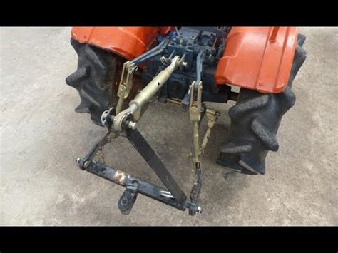 3 Point Hitch Set Up On Small Tractor Kubota B7001 B7000 B Series