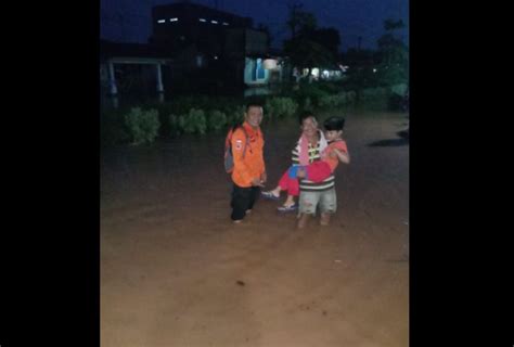 Banjir Di Karawang Berangsur Surut BNPB Catat 1 200 Jiwa Terdampak