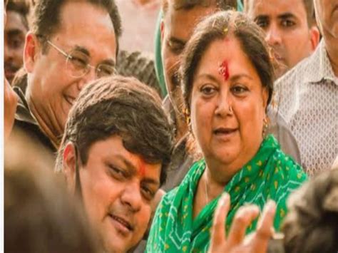 Vasundhara Raje Mp Son Dushyant Singh Targeted Rajasthan Congress