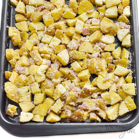 Oven Roasted Potatoes Crispy Easy Wholesome Yum