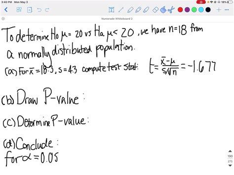 Solved Suppose That We Wish To Test H Versus Ha